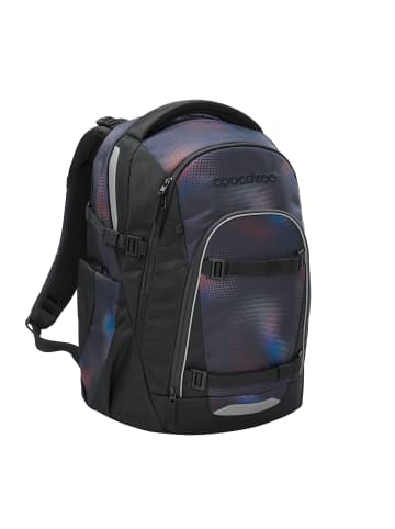 Coocazoo Schulrucksack MATE "Rainbow Illusion" in Schwarz