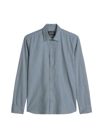Marc O'Polo Twill-Hemd regular in Medium Blue