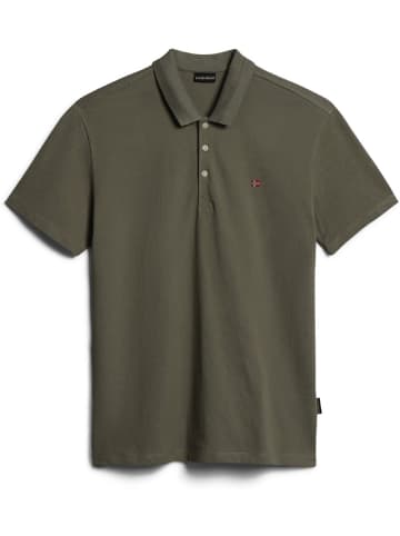 Napapijri Polo "Ealis Ss Sum" in Grün