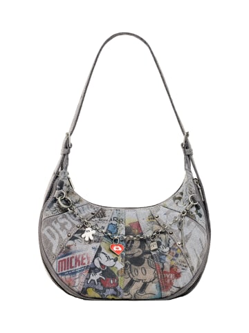 Desigual Umhängetasche 'Mickey Alldenim Calgary 3.0' in grau