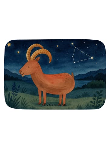 Mr. & Mrs. Panda Badteppich Sternzeichen Steinbock Design ohne S... in Weiß