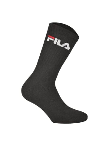 Fila Socken 3er Pack in Schwarz