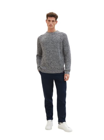 Tom Tailor Pullover TWOTONE KNIT in Blau