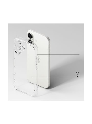 COFI 1453 Ringke Fusion iPhone 17 Hülle  Durchsichtig in Transparent