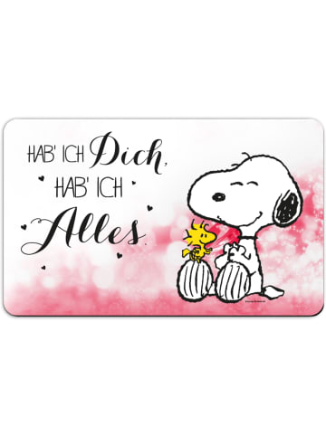 Snoopy The Peanuts Frühstücksbrettchen Snoopy in Mehrfarbig