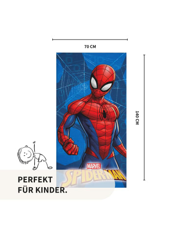 Disney Kinder Badetuch / Strandtuch "Marvel Spider-Man" in Blau