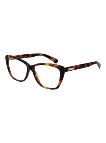 Longchamp Damen Optische Fassungen Katzenauge Braun
