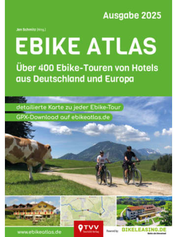 TVV Touristik-Verlag GmbH Buch - Ebike Atlas 2026