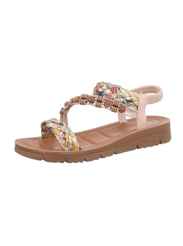 Ital-Design Sandale & Sandalette in Beige und Gelb