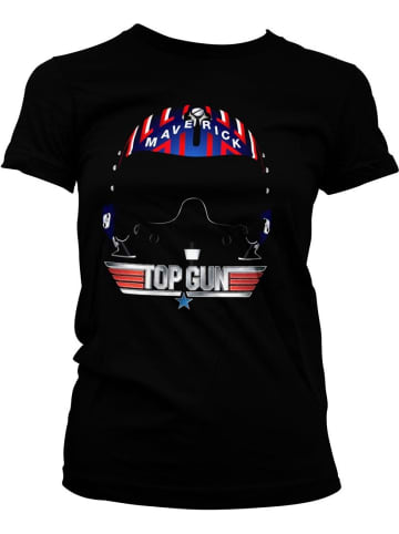 TOP GUN Shirt in Schwarz