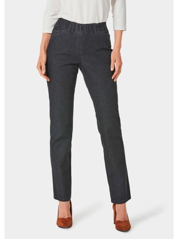 GOLDNER Kurzgröße:  Jeansschlupfhose LOUISA Edle Jeansschlupfhose LOUISA in schwarz