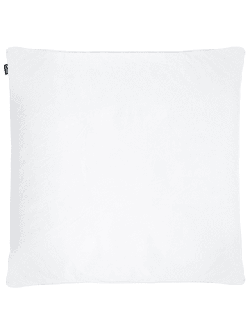 Beliani Kissen FELDBERG in Weiß - (W) 80 x (H) 10 x (L) 80 cm