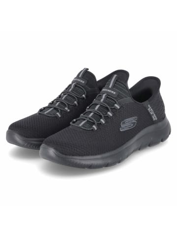 Skechers Schnürhalbschuh in schwarz