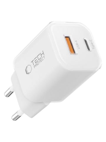 Tech Protect Tech Protect NCM33W 2 Port PD33W QC3.0WandLadegerät