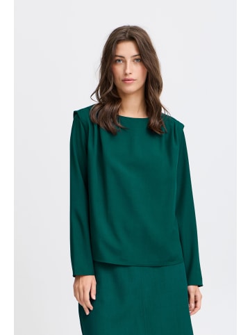 b.young Langarmbluse BYMMMIDDE BLOUSE - 20815673 elegante Bluse in Grün