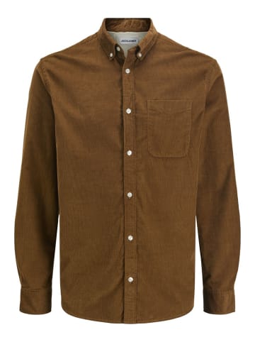 Jack & Jones Hemd JJECLASSIC CORD SHIRT in Braun