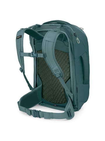 Osprey Farpoint 40 - Reiserucksack 55 cm (black) in cascade blue-torrent blue