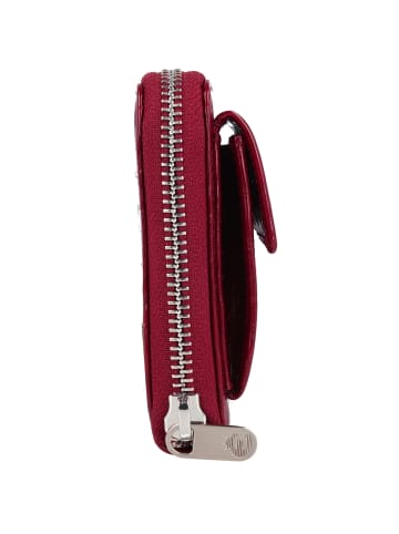 Esquire Nizza Geldbörse RFID Schutz Leder 15.5 cm in rot