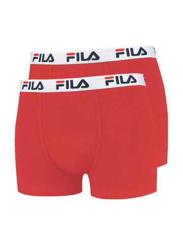 Fila Boxershort 2er Pack in rot