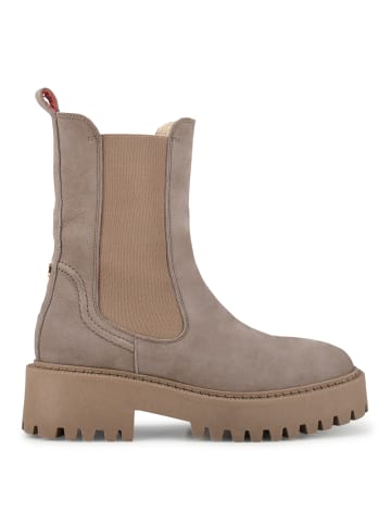 POELMAN Chelsea-Stiefel "MERLIER" in Taupe