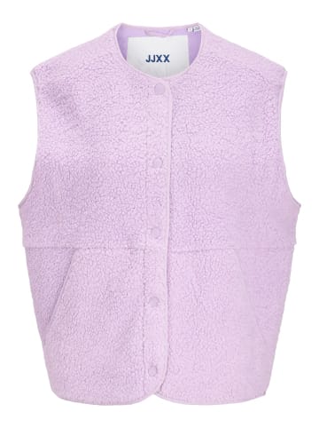 JJXX Teddyfell Weste in Purple Rose