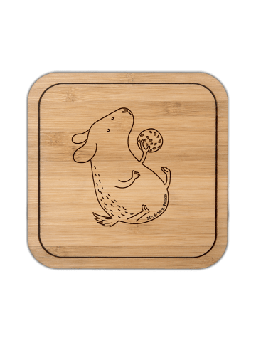 Mr. & Mrs. Panda Tischuntersetzer Hund Keks ohne Spruch in Transparent