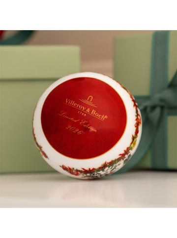 Villeroy & Boch Jahres-Kugel 2026 Annual Christmas Edition in in bunt