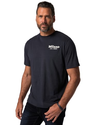 JP1880 Kurzarm T-Shirt in navy blau