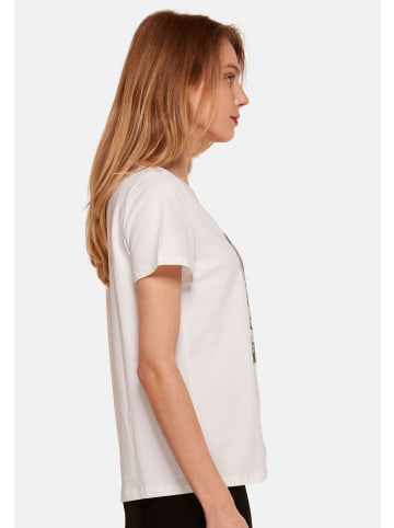 TOOCHE T-Shirt "Totenkopf" in Weiß