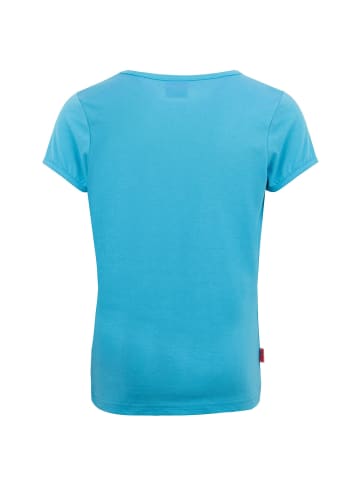 Trollkids Funktionsshirt Logo in nordic blue