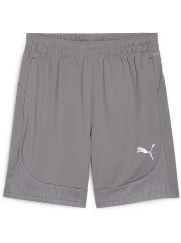 Puma Sporthose "TeamFinal Training Shorts" in Grau