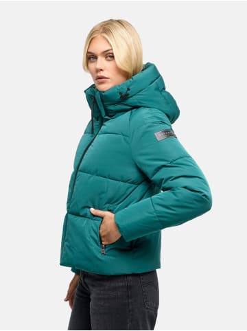 Navahoo Steppjacke Frostherz XIV in Ocean Green
