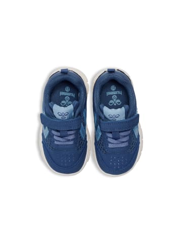 Hummel Klettverschluss Sneaker Crosslite Infant Lebensstil Kinder in TRUE BLUE