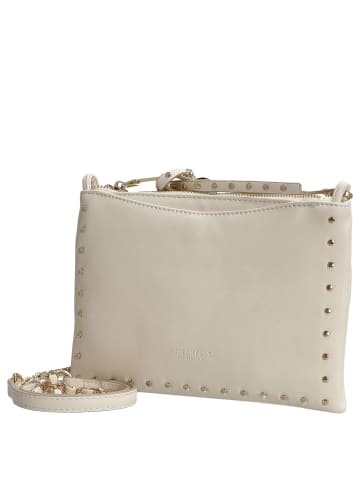 Seidenfelt Senja - Umhängetasche S 23 cm (schwarz) in beige