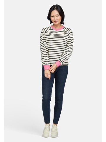 Salzhaut Sweatshirt UNSEBULK Navy Offwhite