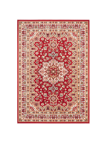 Nouristan Orientalischer Kurzflor Teppich Parun Täbriz Rot