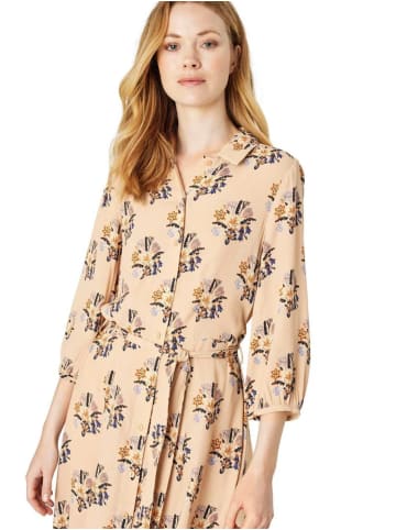 Noa Noa Kleid BellaNN in Print Beige