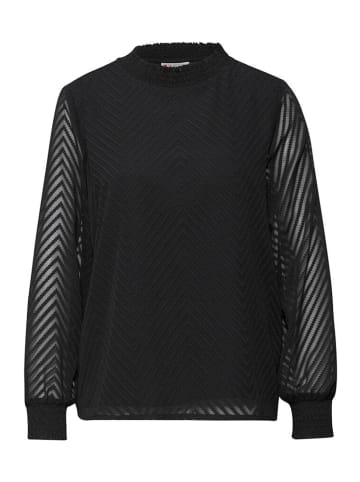 Street One Langarmbluse in Black