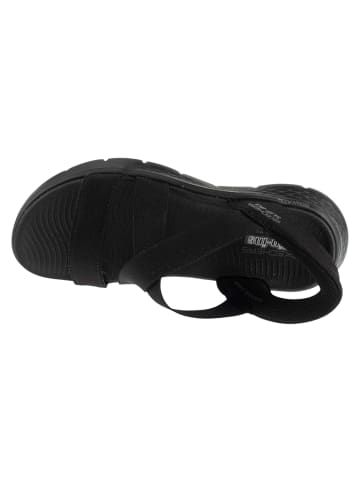 Skechers Skechers Slip-Ins: Go Walk Flex Sandal - Glimmer Up in Schwarz