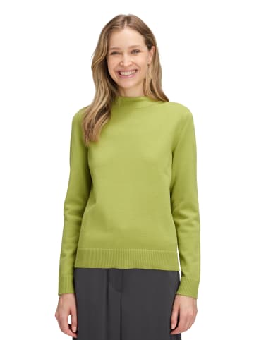 Betty Barclay Basic-Strickpullover mit Stehkragen in Fresh Moss