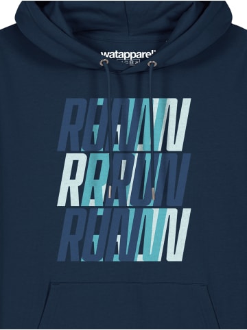 wat? Apparel Sweatshirt Run, Run, Run blue in Dunkelblau