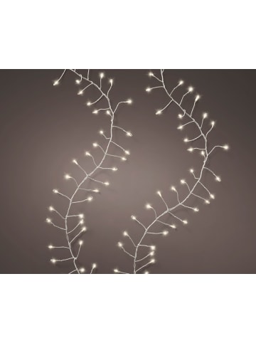 LUMINEO COMPACT TWINKLE, Micro LED 960 LED 12 m, Silberdraht in warm weiß