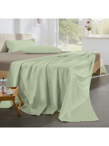 Erwin Müller Mako-Satin Sommer-Set 3-teilig Landshut in jade