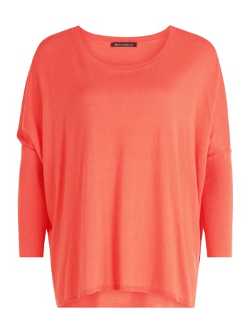 Betty Barclay Strickpullover mit 3/4 Arm in Hot Coral