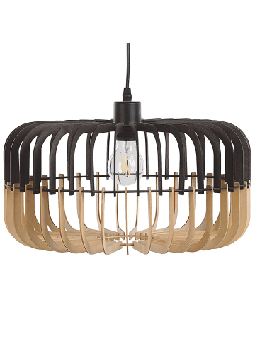 Beliani Pendelleuchten SOUS in Braun/Schwarz - (W) 40 x (H) 124 x (L) 40 cm
