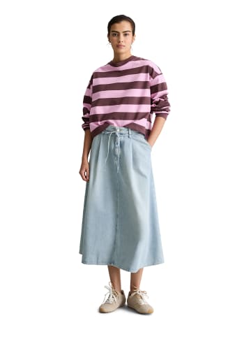 Marc O'Polo DENIM Jeans-Midirock flared in Light Blue