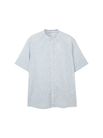 Tom Tailor Kurzarm Business Hemd für Herren in blau