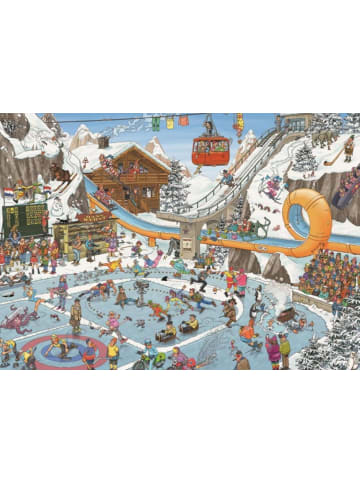 Jumbo Jan van Haasteren - Die Winterspiele - 1000 Teile Puzzle