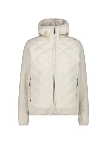 Campagnolo Kapuzensweats JACKET HYBRID FIX HOOD in Perlweiß948