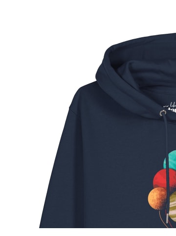 wat? Apparel Sweatshirt Balloon Spaceman in Dunkelblau